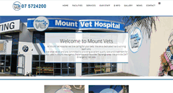 Desktop Screenshot of mountvet.co.nz